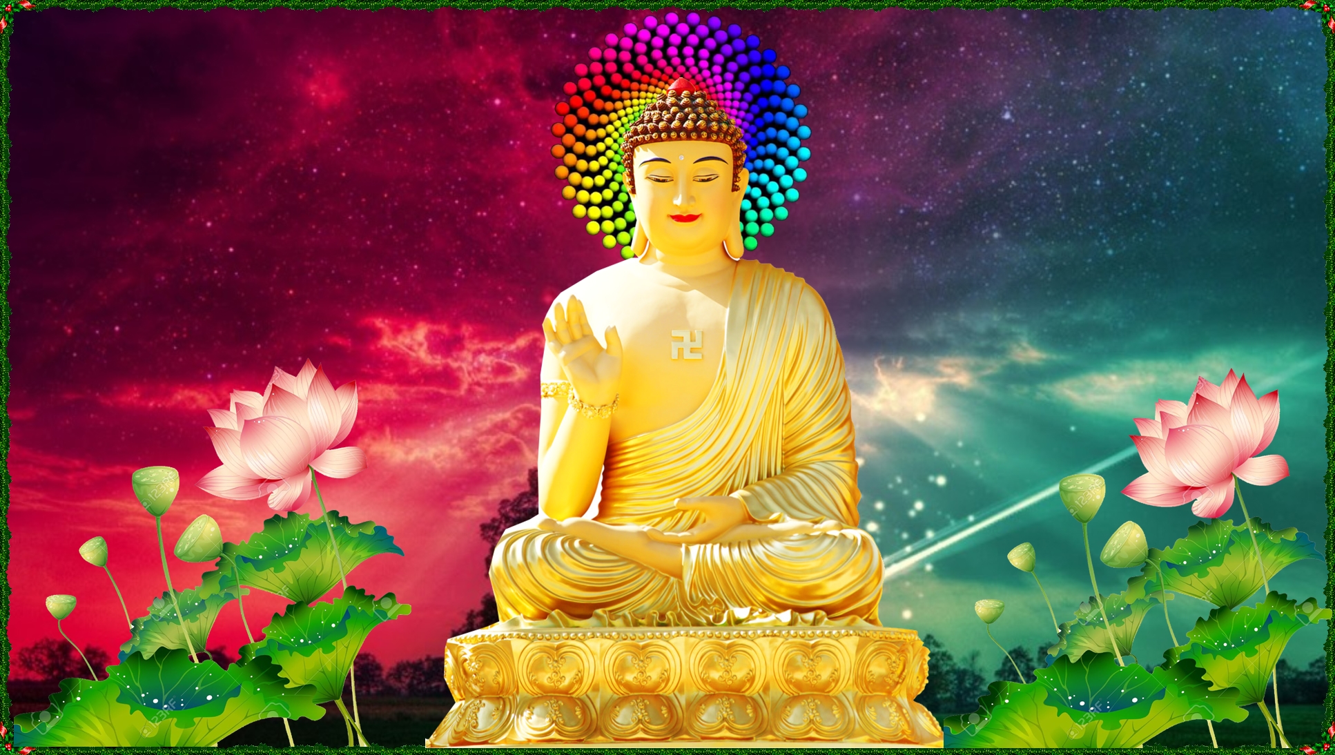 Top 30 Hình ảnh chữ Vạn trong Phật Giáo MAY MẮN, BÌNH AN