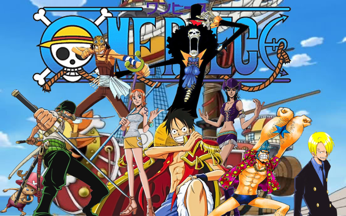 Với hình nền One Piece này, bạn sẽ thấy các nhân vật yêu thích của mình trên một nền tảng tuyệt đẹp. Tất cả các fan của bộ truyện sẽ không thể cưỡng lại được vẻ đẹp của chiếc tàu Going Merry trên nền xanh biển cùng với nụ cười của những nhân vật.
