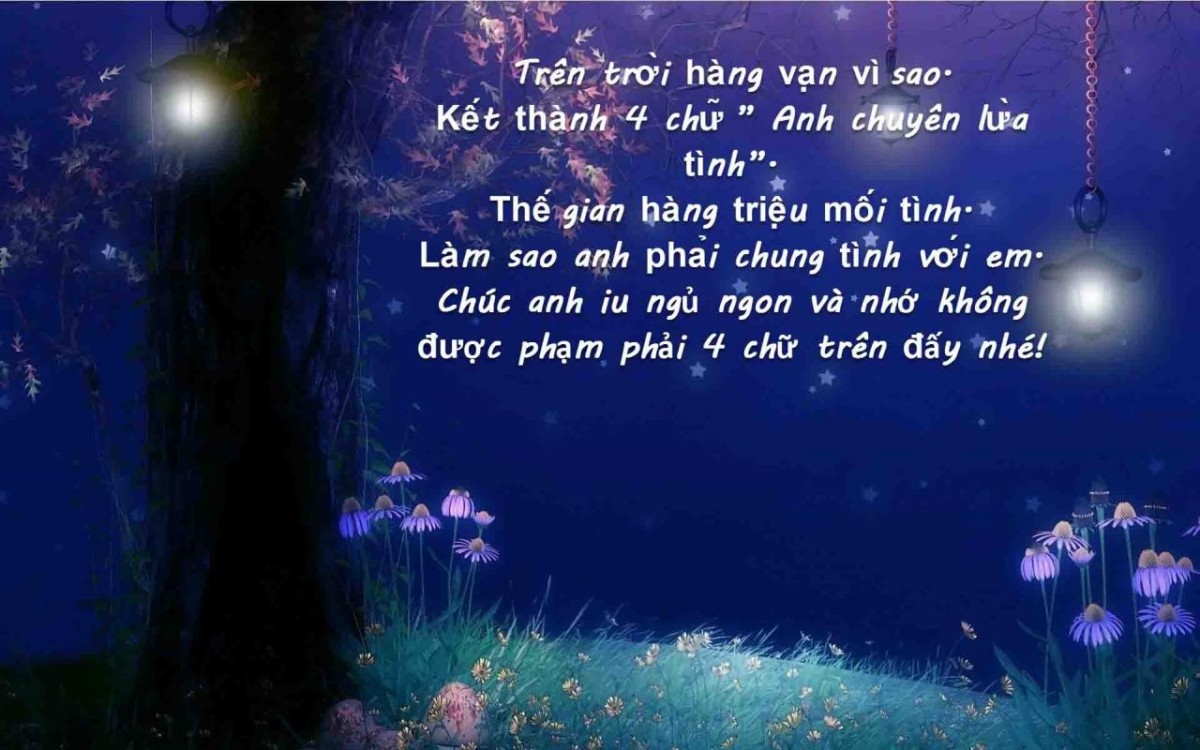 Tổng hợp những hình ảnh chúc ngủ ngon đẹp nhất