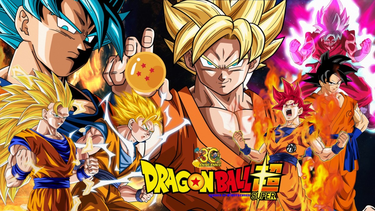 Bảy Viên Ngọc Rồng Siêu Cấp Goku 4K tải xuống hình nền