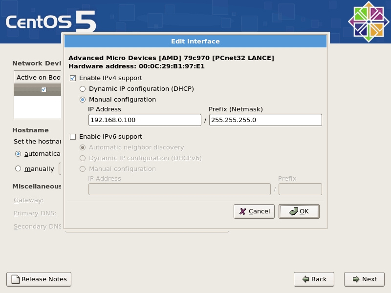 Hướng dẫn cài đặt CentOS 5 - Install CentOS 5