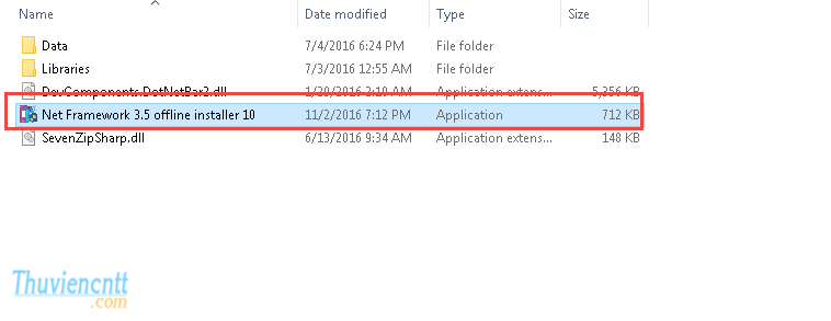 Download Net Framework 3.5 offline installer cho Windows 10