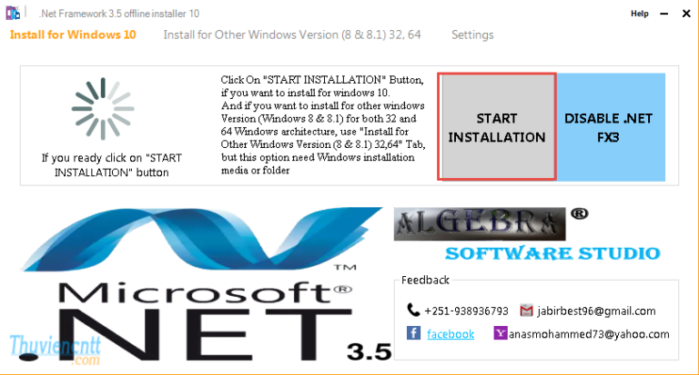 download windows 10 net framework 3.5 offline installer