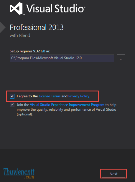 Download Visual Studio 2013 full key Hướng dẫn setup 1