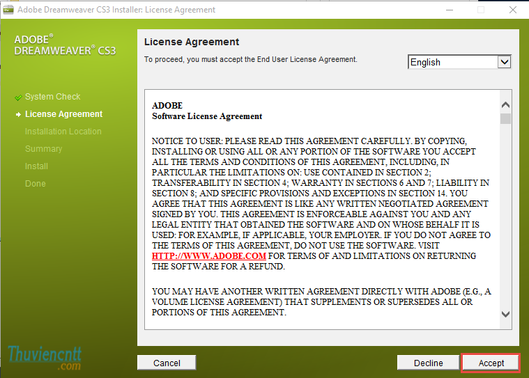 Download dreamweaver CS3 full key - Cài đặt dreamweaver CS3 Full 4