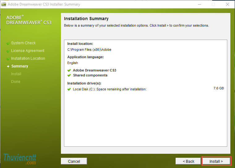 Download dreamweaver CS3 full key - Cài đặt dreamweaver CS3 Full 6