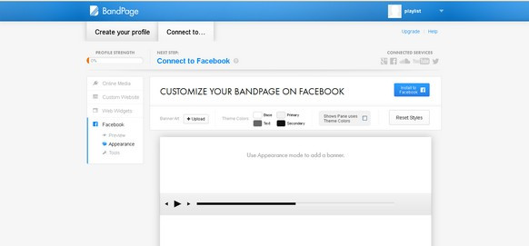 FB music page