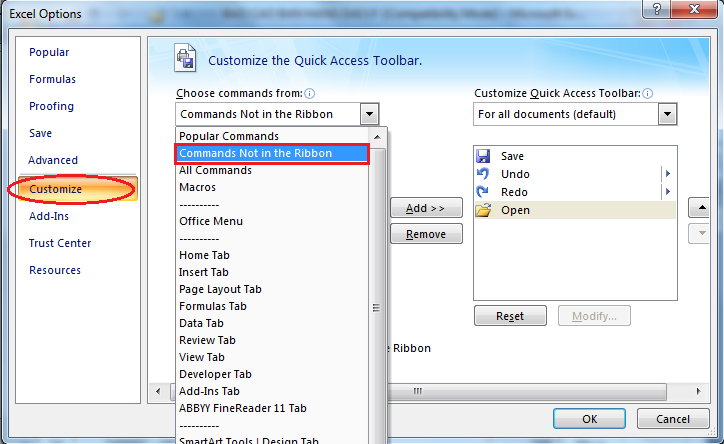 Cách thêm Window Calculator vào Quick Access Toolbar trong EXCEL
