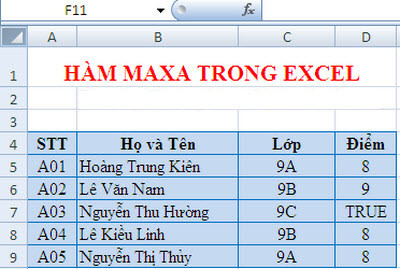 dung-ham-maxa-trong-excel