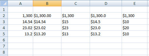 Cách dùng hàm DOLLAR trong excel