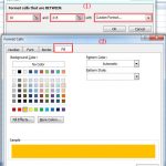 Hướng dẫn tô màu cho ô tương ứng với giá trị nhập vào trong excel 03