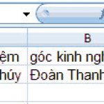Cách dùng hàm EXACT trong excel để so sánh 2 chuỗi văn bản