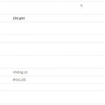 Hàm COUNTA đếm số ô khác rỗng trong excel