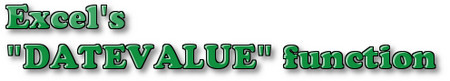 Cách dùng hàm DATEVALUE trong excel