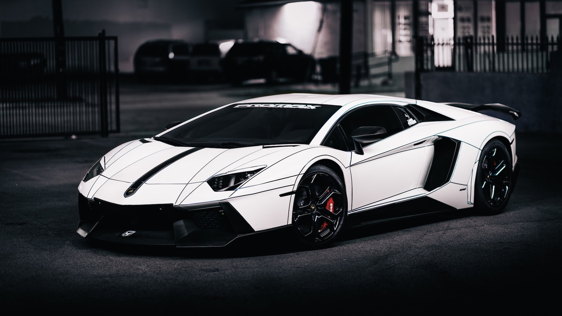hình nền lamborghini màu trắng đẹp