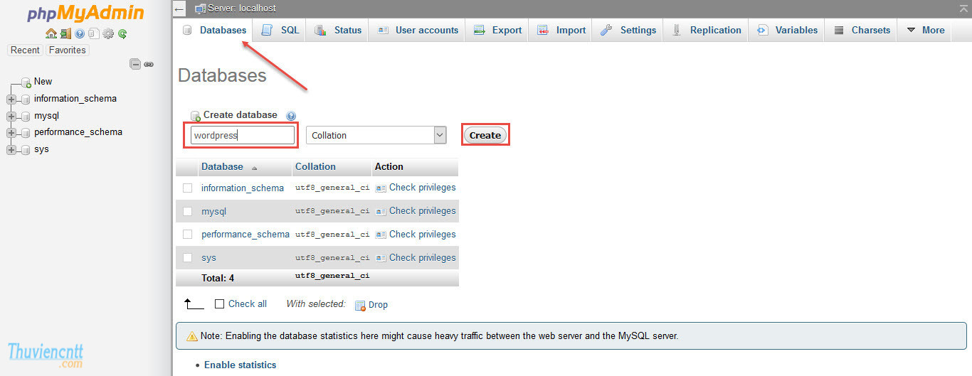 Hướng dẫn cài đặt WordPress 4.9.9 trên Localhost 2