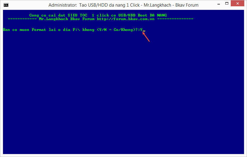 Tạo USB BOOT đa năng bằng 1 click chuột