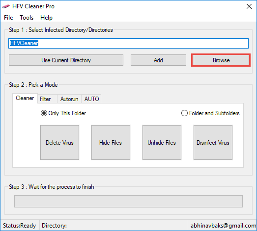 Diệt virus Hidden (ẩn) file - Virus tạo shortcut trên USB 3
