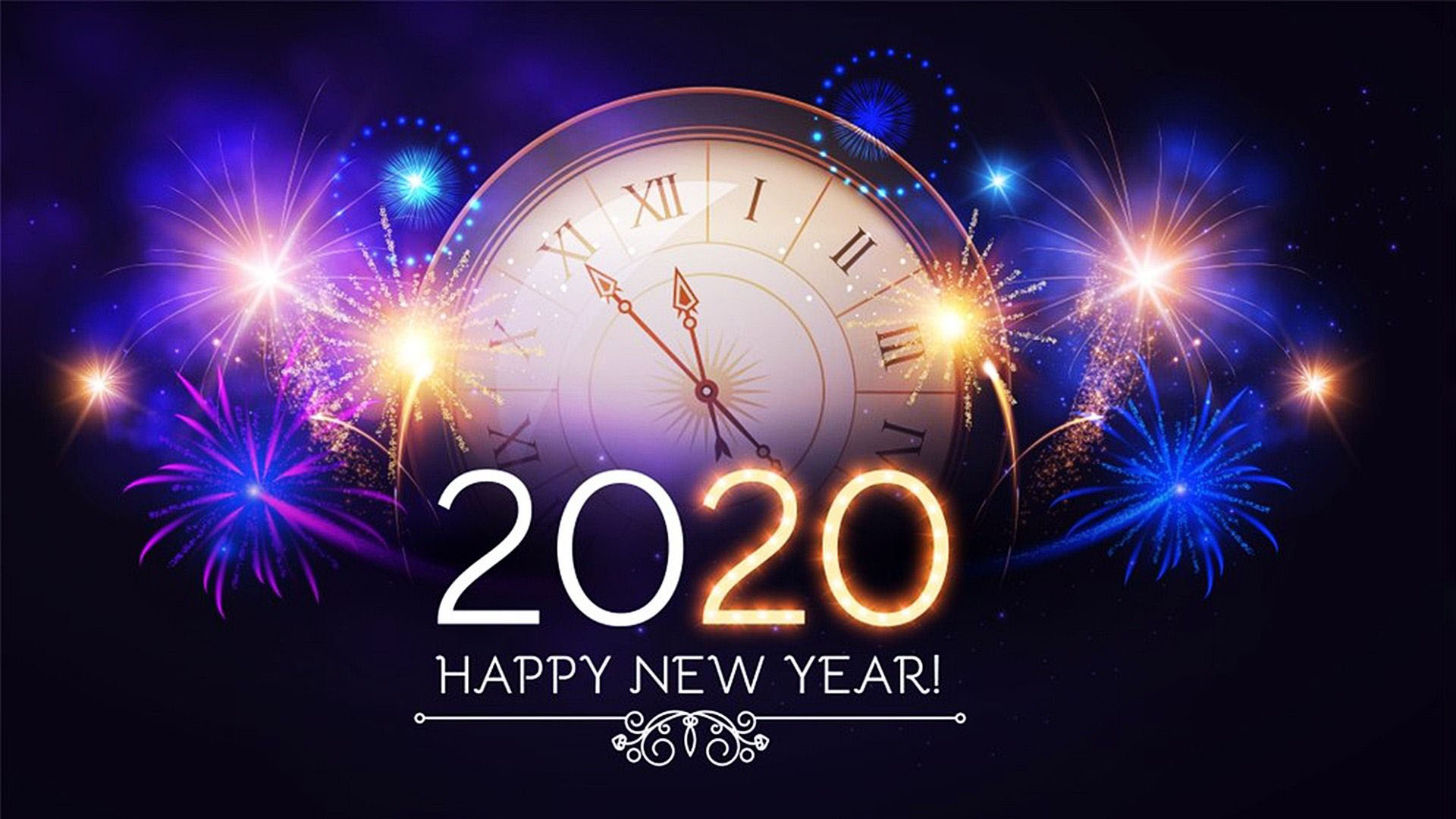 hình nền chúc mừng năm mới 2020 full hd