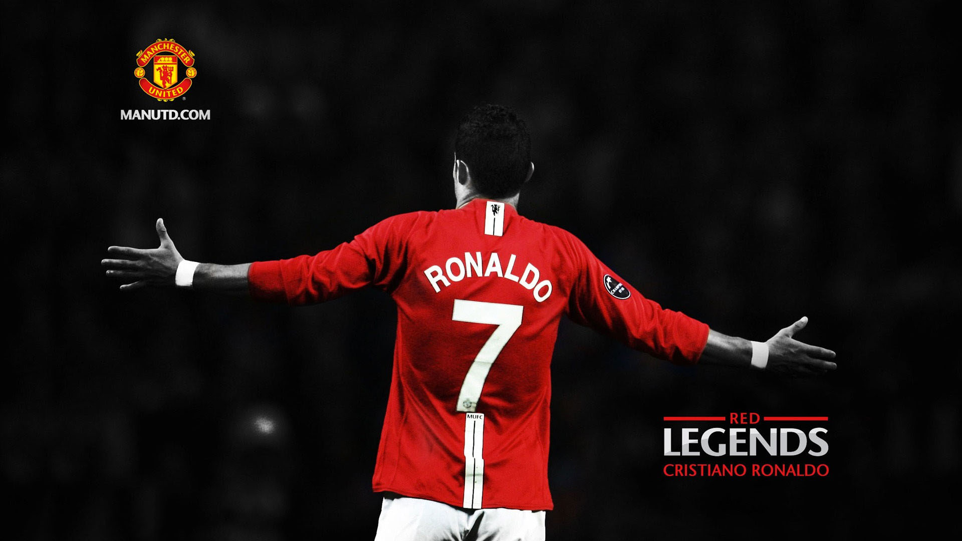 Hình nền CR7 Manchester United
