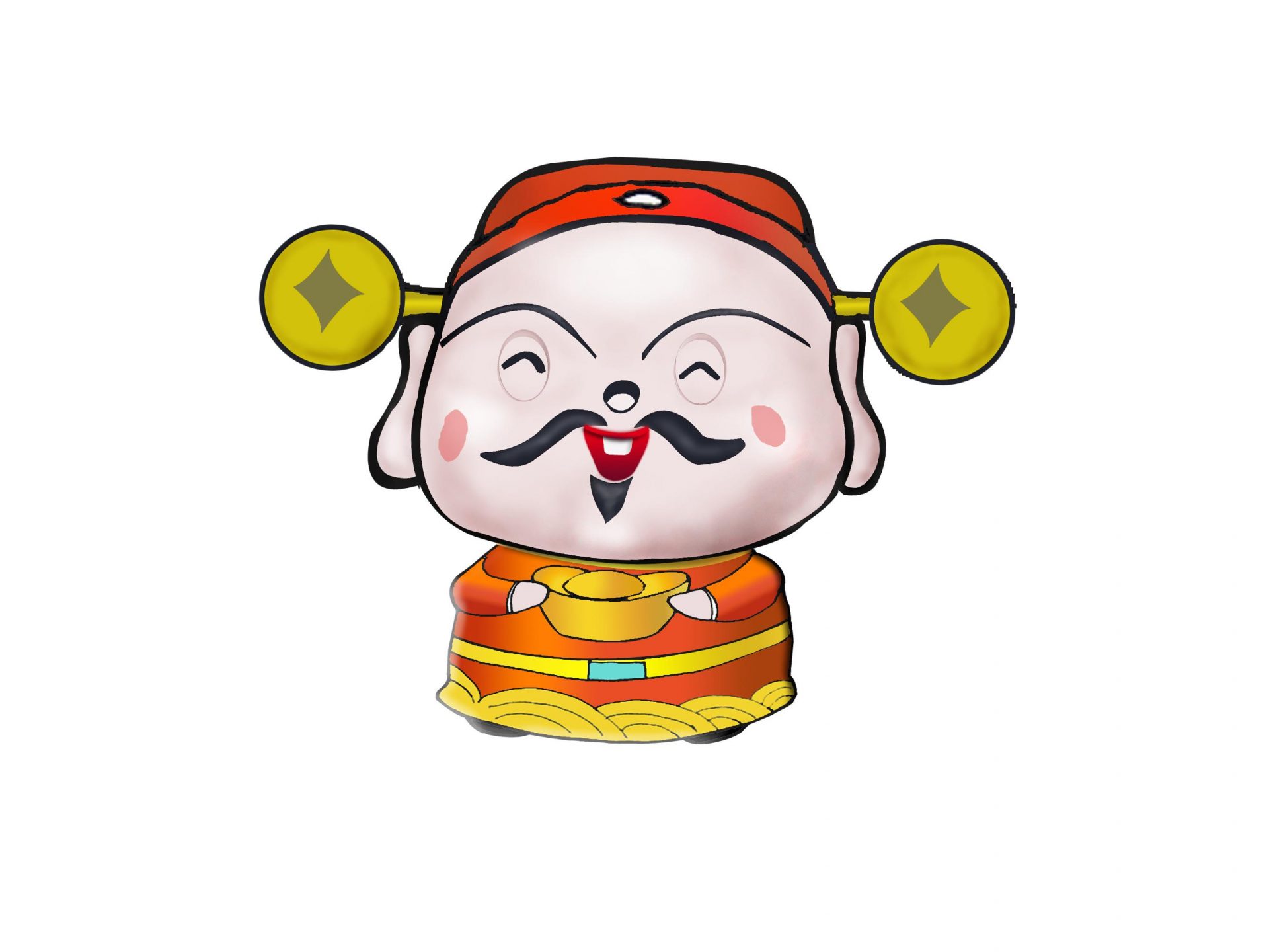 hình nền ông thần tài đẹp