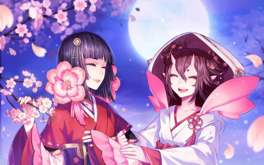 ảnh đẹp về sakura và người bạn tomoyo
