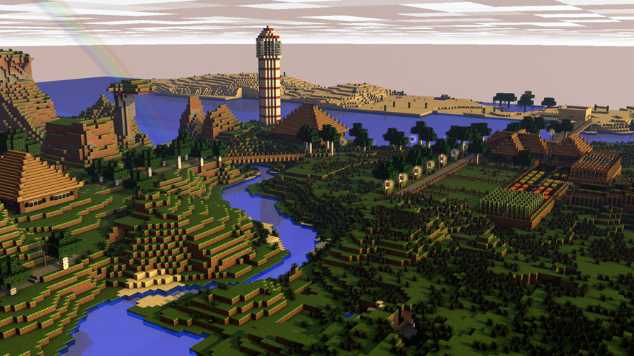 50 Hình nền Minecraft cực đẹp