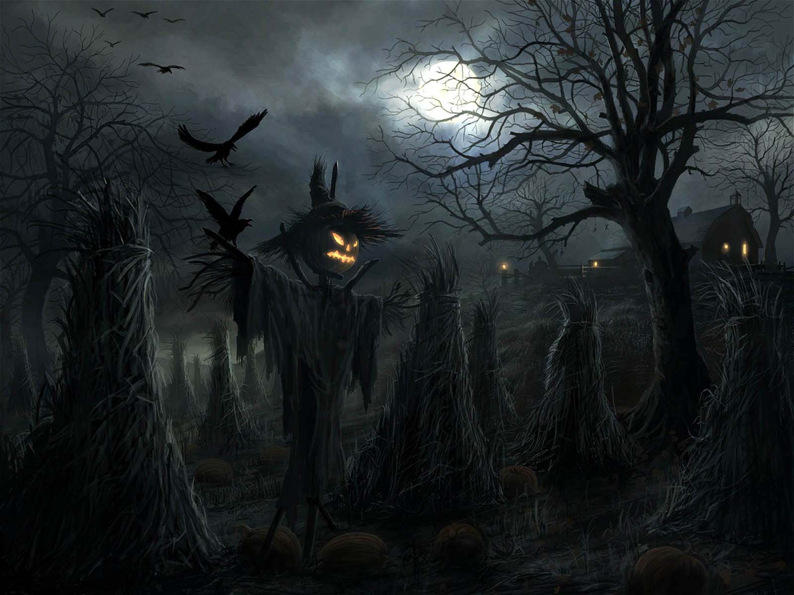 ảnh nền halloween tối