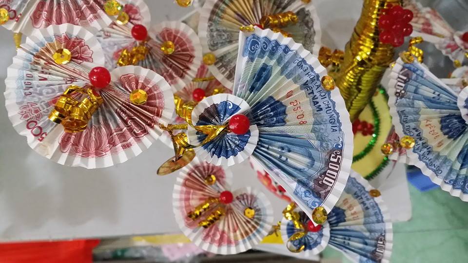 ảnh tiền trang trí đẹp
