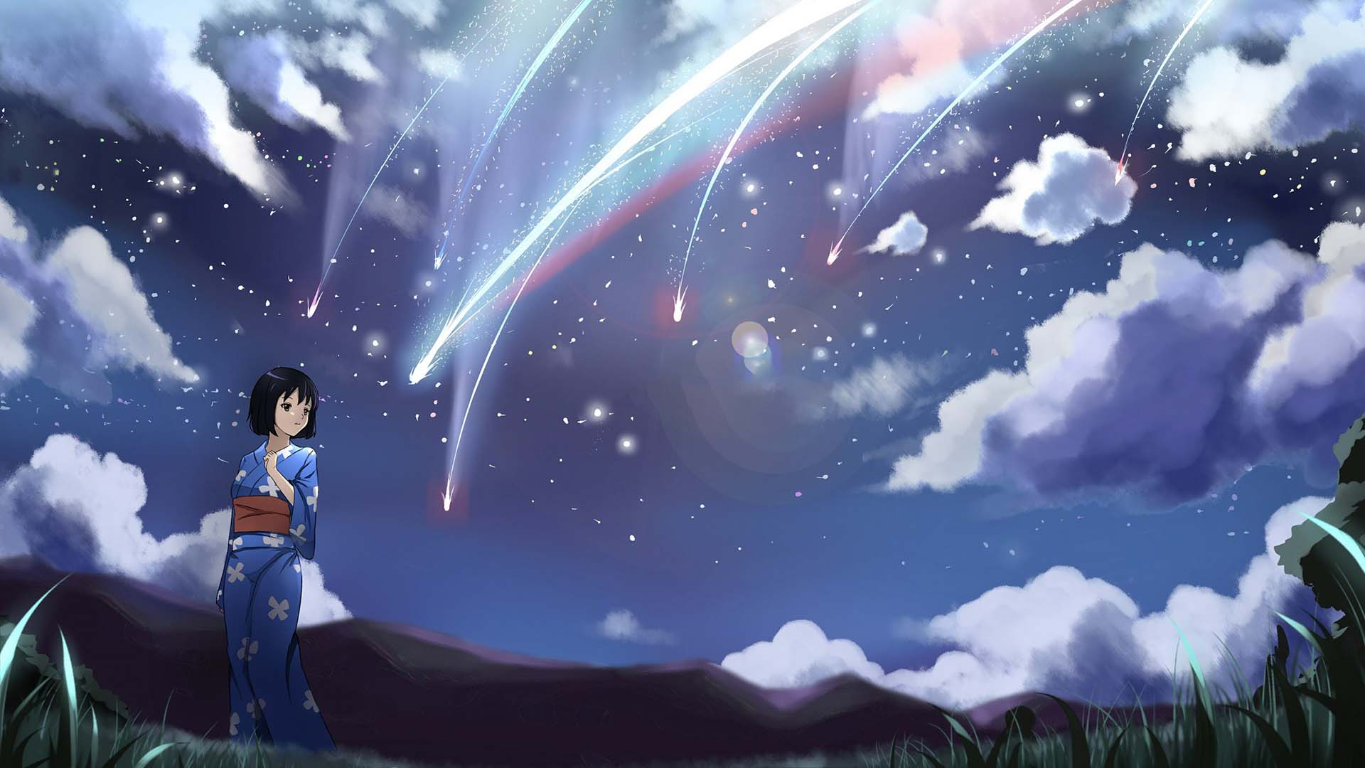 Ảnh Anime Galaxy huyền ảo  Ảnh hoạt hình đẹp nhất