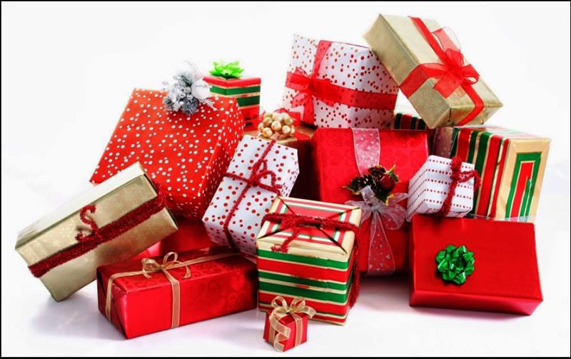 các mẫu hộp quà trang trí giáng sinh