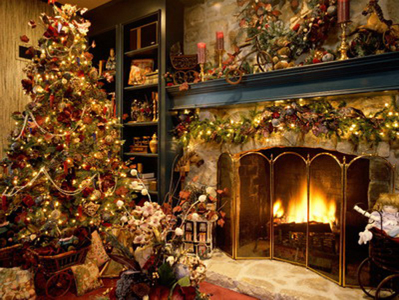 hình ảnh trang trí giáng sinh noel cho ngôi nhà