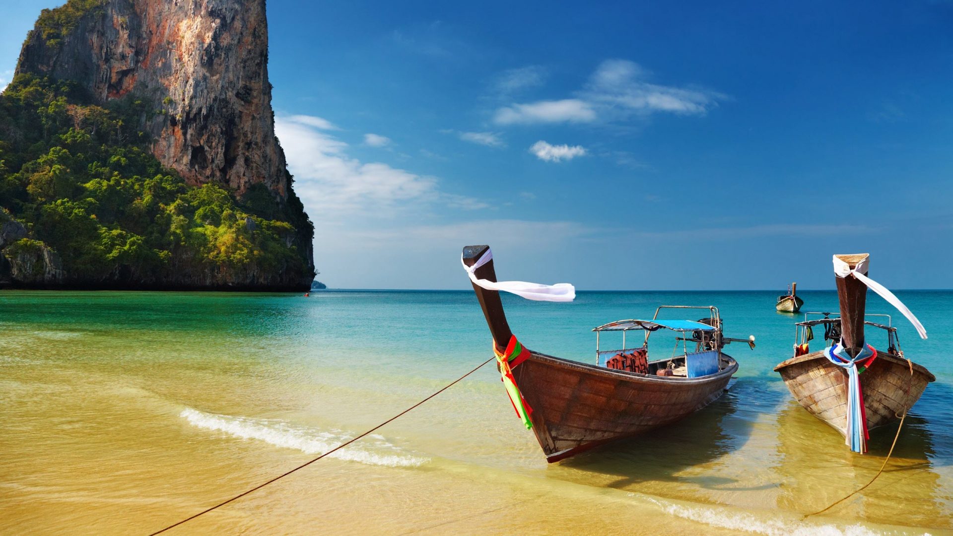 hình nền bãi biển 2k cho máy tính