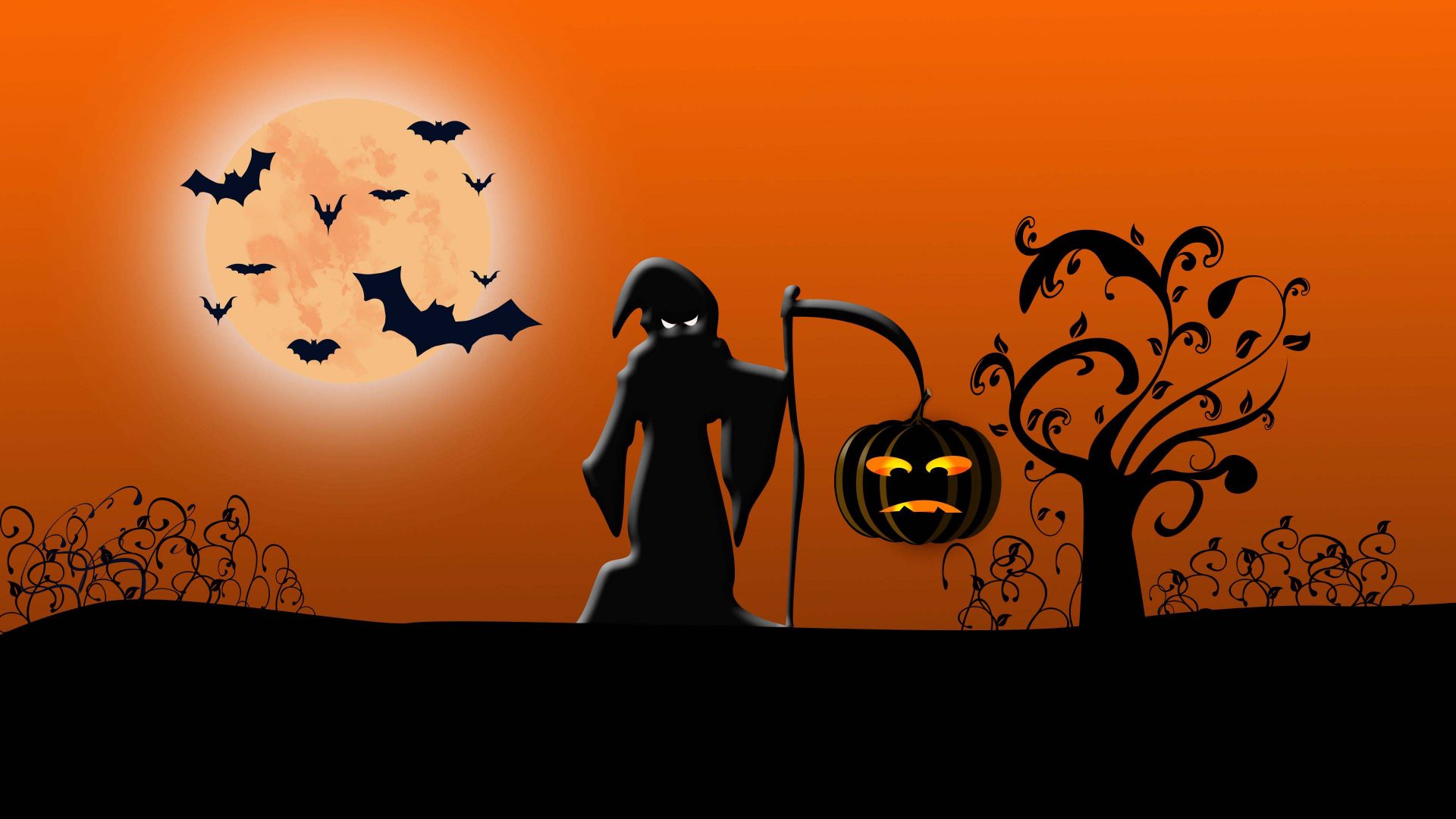 hình nền halloween 4k