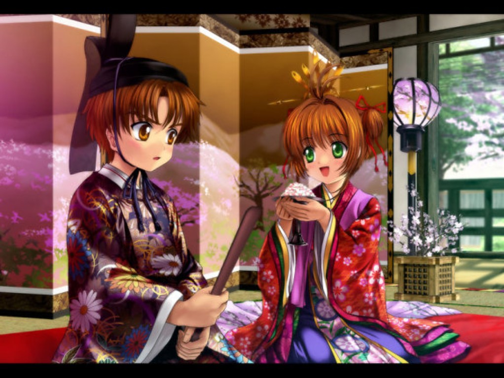 hình sakura và syaoran cưới nhau đẹp nhất