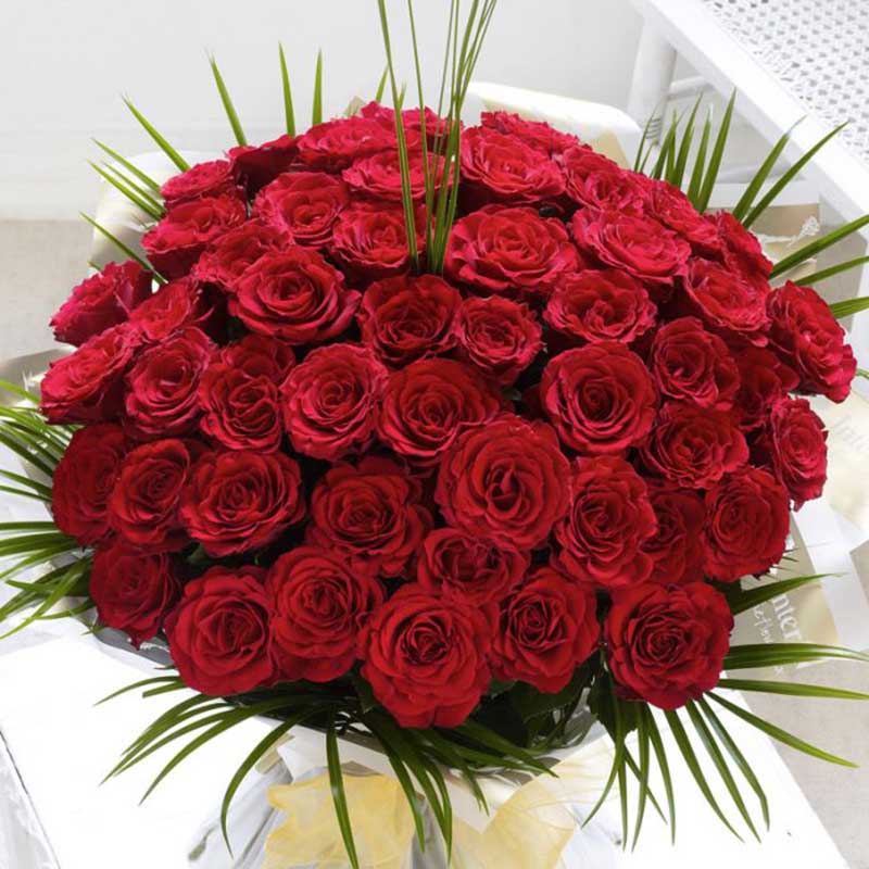 hoa hồng đỏ đẹp cho ngày cưới