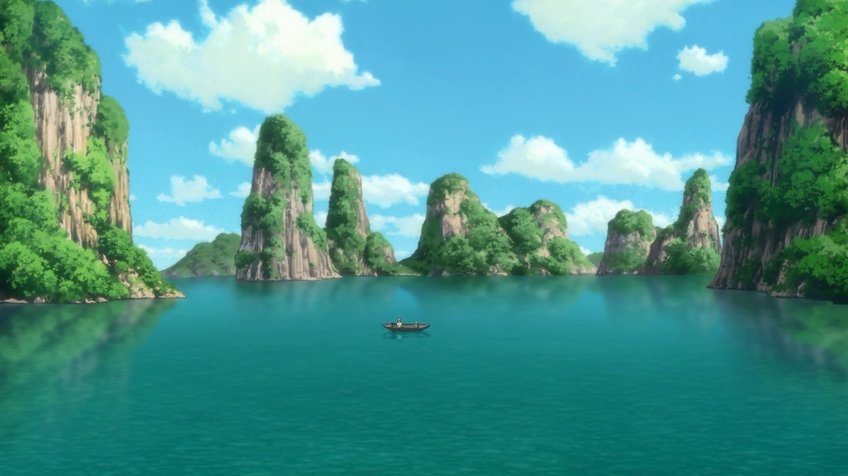 Nền Vẽ Tay Sông Thiên Nhiên Cảnh Anime Hình Nền Cho Tải Về Miễn Phí -  Pngtree