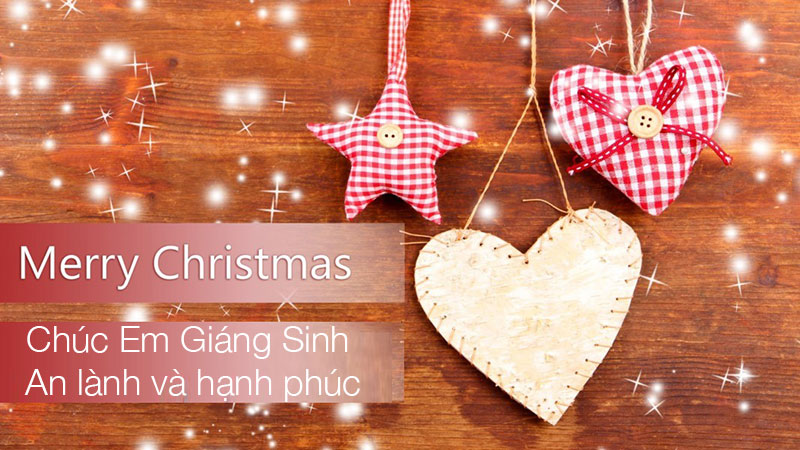 thiệp chúc mừng giáng sinh dễ thương