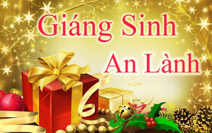 thiệp mừng giáng sinh an lành