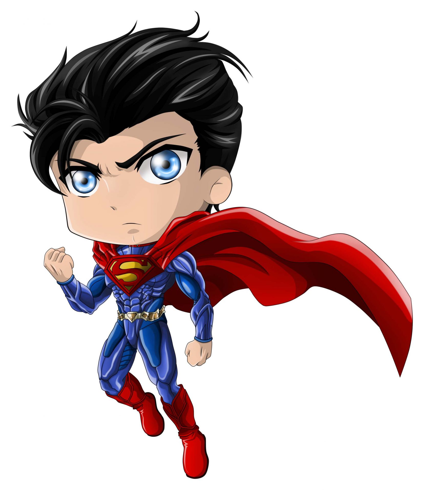 Hình ảnh chibi Superman đẹp và dễ thương 43