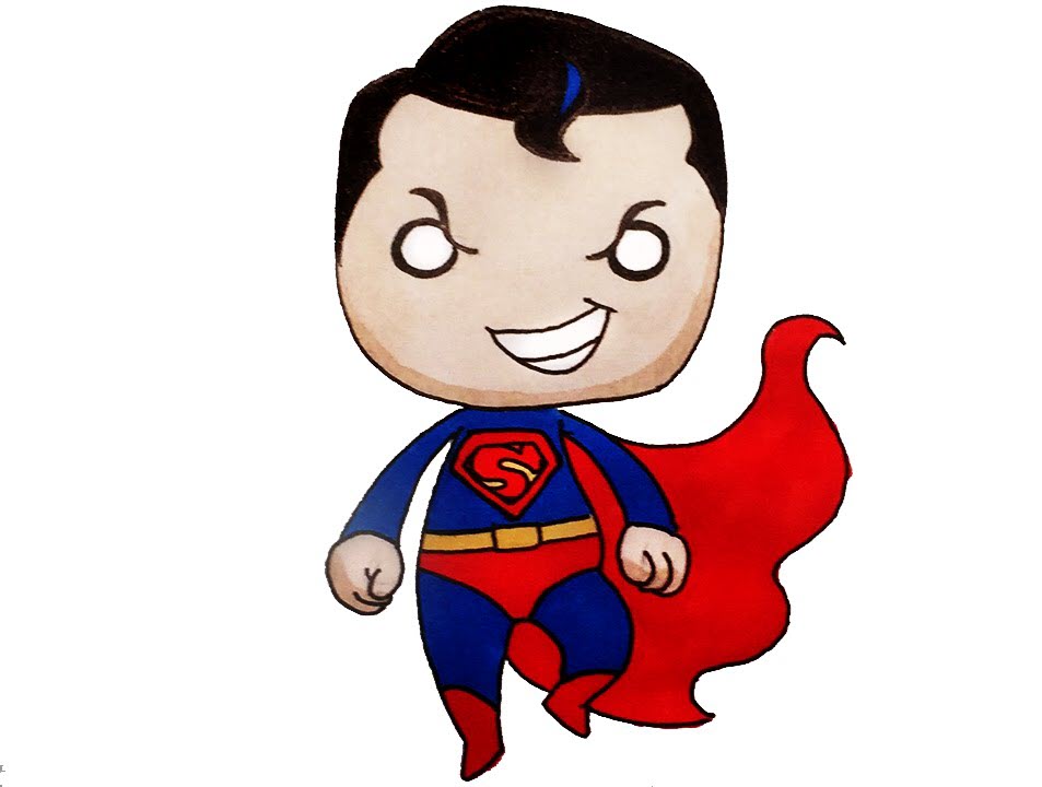 Hình ảnh chibi Superman đẹp và dễ thương 21