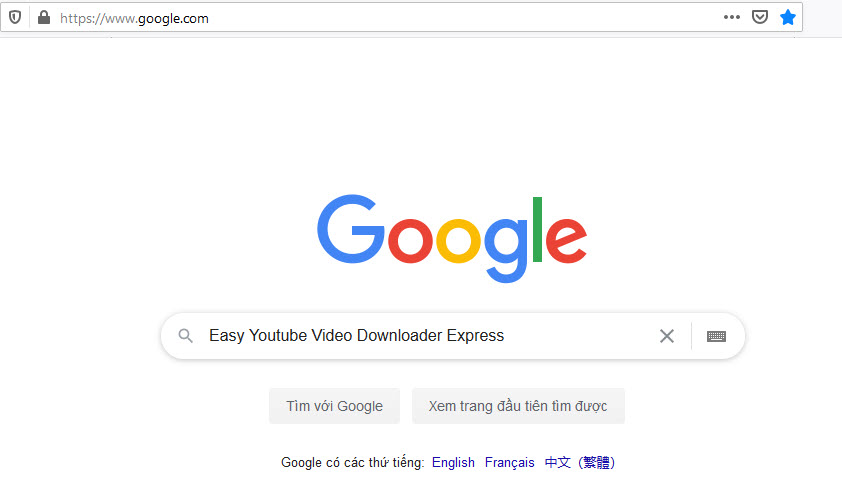 Tìm kiếm addon Easy Youtube Video Downloader Express trên Google
