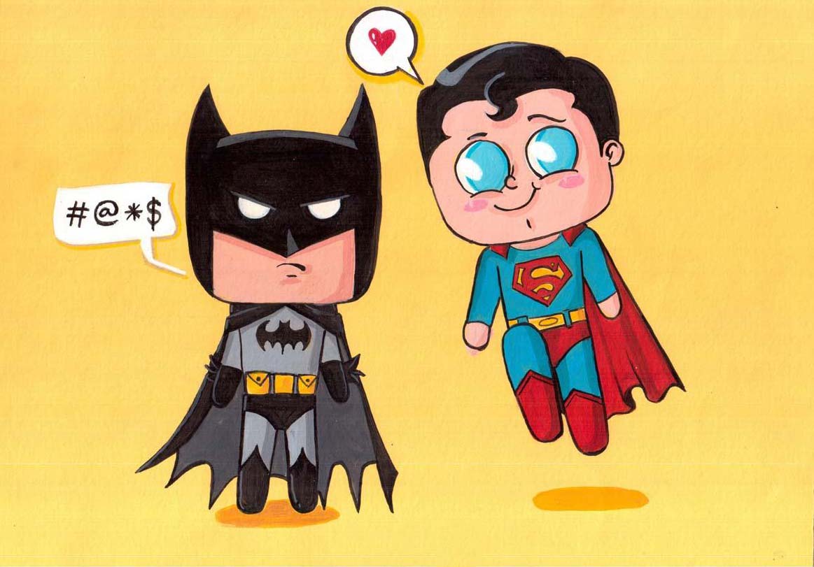 Hình ảnh chibi Superman đẹp và dễ thương 34