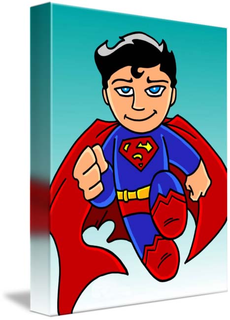 Hình ảnh chibi Superman đẹp và dễ thương 46