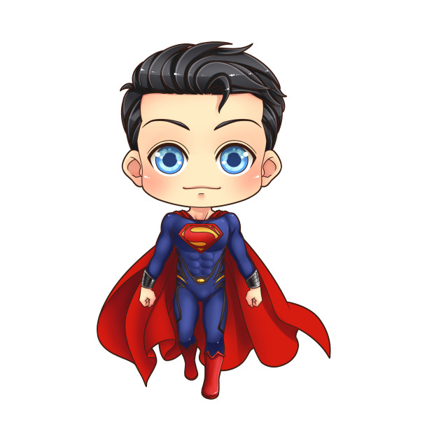 Hình ảnh chibi Superman đẹp và dễ thương 6