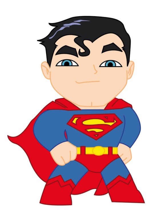 Hình ảnh chibi Superman đẹp và dễ thương 4