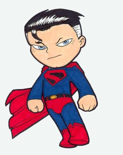 Hình ảnh chibi Superman đẹp và dễ thương 42