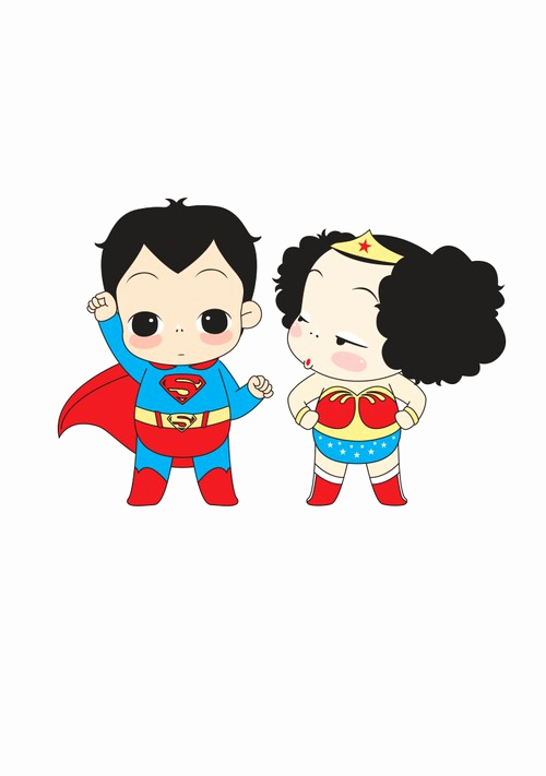 Hình ảnh chibi Superman đẹp và dễ thương 11