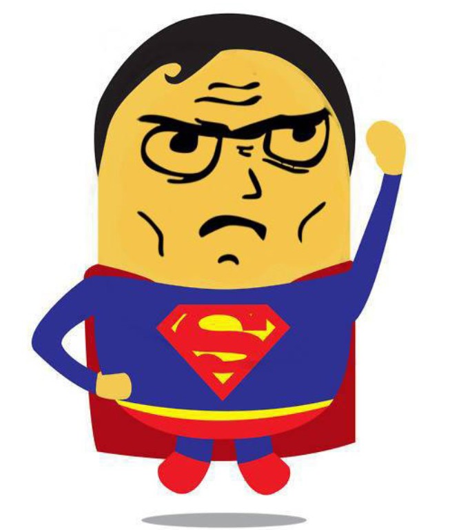 Hình ảnh chibi Superman đẹp và dễ thương 13