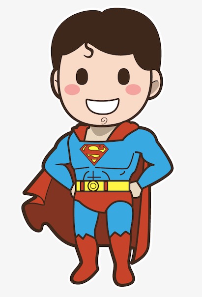 Hình ảnh chibi Superman đẹp và dễ thương 16